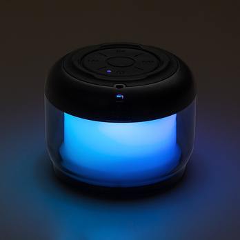 Stolná lampa s reproduktorom RADELIA čierna 3