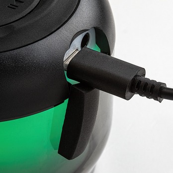 Stolná lampa s reproduktorom RADELIA čierna 4