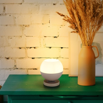 Stolná lampa  RAGUSA piesková 1