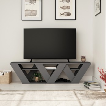 TV stolík RALLA antracitová 1