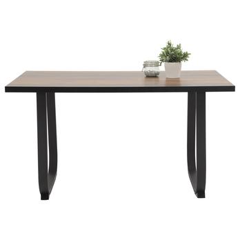 Jedálenský stôl RALNA staré drevo/antracitová 2