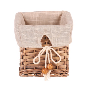 Košík s látkou RALPHIE šírka 15 cm 1