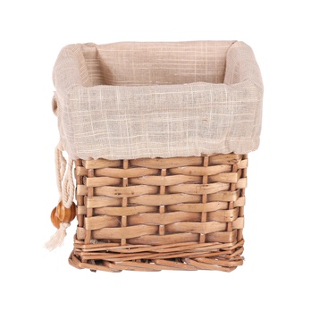Košík s látkou RALPHIE šírka 15 cm 2