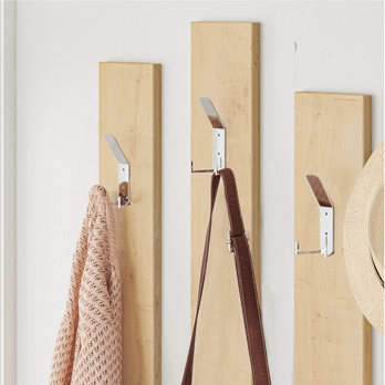 Predsieňová zostava RAMDA dub/biela 2