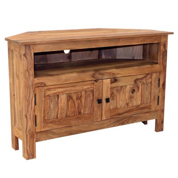 Rohový TV stolík RAMIL 110 palisandr 2