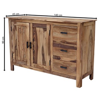 Komoda  RAMIL 140 palisander 4