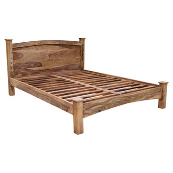 Posteľ s roštom RAMIL 160 palisandr 2