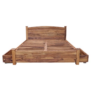 Posteľ s roštom RAMIL 180 palisandr 1