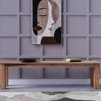 Lavica RAMIL palisander, šírka 175 cm 1