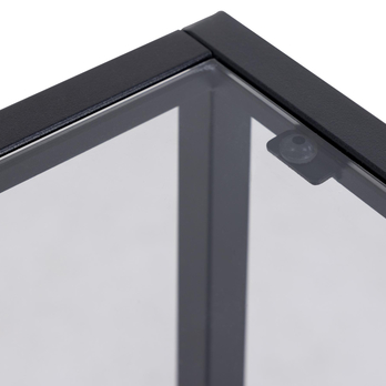 Nočný stolík RANDOLF čierna 6