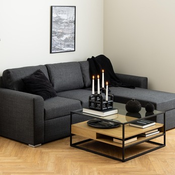 Konferenčný stolík  RANDOLF čierna 1