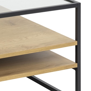 Konferenčný stolík  RANDOLF čierna 3