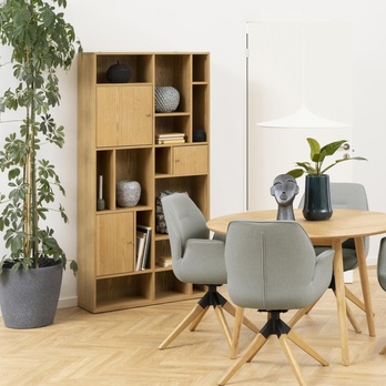 Knižnica RANGOON 1 prírodná 1