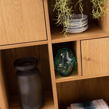 Knižnica RANGOON 1 prírodná 4