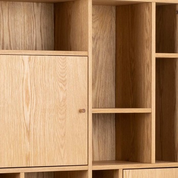 Knižnica RANGOON 1 prírodná 7