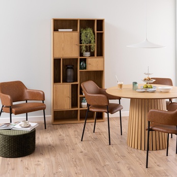 Knižnica RANGOON 1 prírodná 9