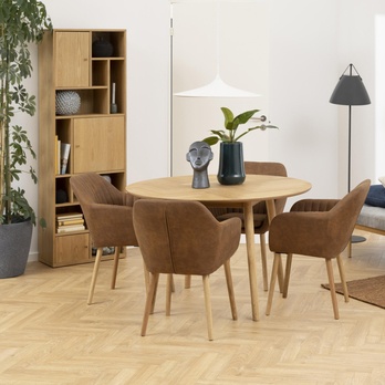 Knižnica RANGOON 2 prírodná 1