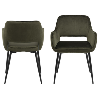 Jedálenská stolička RANJA zelená 3