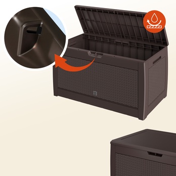 Záhradný box RATO hnedá 5