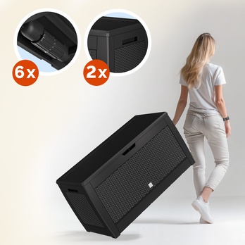 Záhradný box RATO antracitová 2