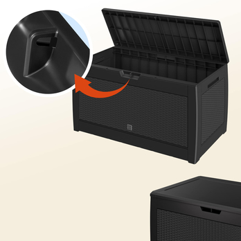 Záhradný box RATO antracitová 5