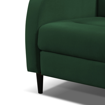 Kreslo RAUL tmavozelená 3