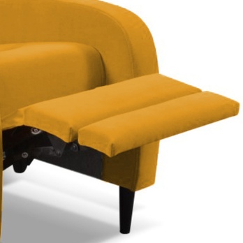 Kreslo RAUL žltá 2