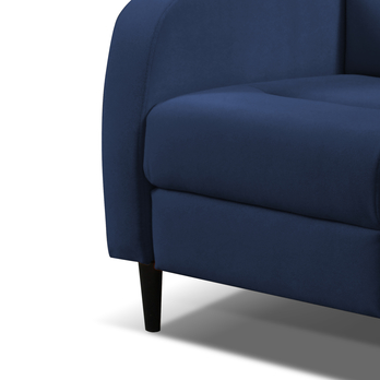 Kreslo RAUL modrá 2