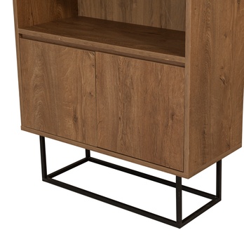 Regál/knižnica REA orech 3