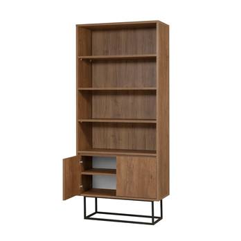 Regál/knižnica REA orech 4