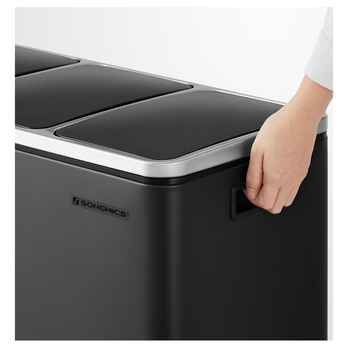 Odpadkový kôš RECYCLING čierna 5