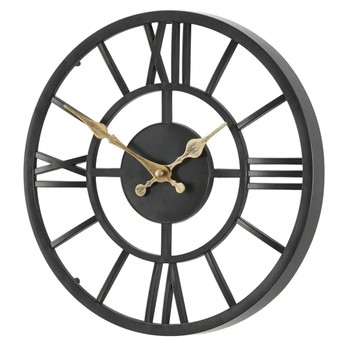Nástenné hodiny REGGIE čierna, ⌀ 31 cm 1