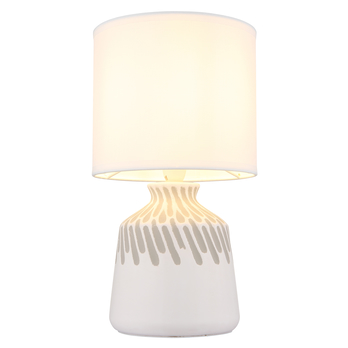 Stolná lampa RELA biela 3