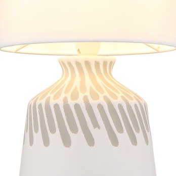 Stolná lampa RELA biela 4