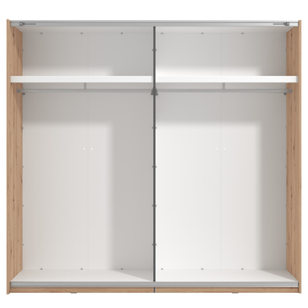 Šatníková skriňa RELIA dub artisan 1