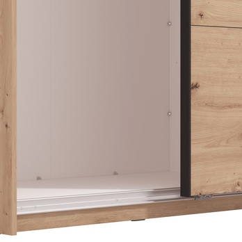 Šatníková skriňa RELIA dub artisan 3