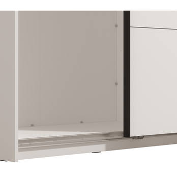 Šatníková skriňa RELIA biela 3