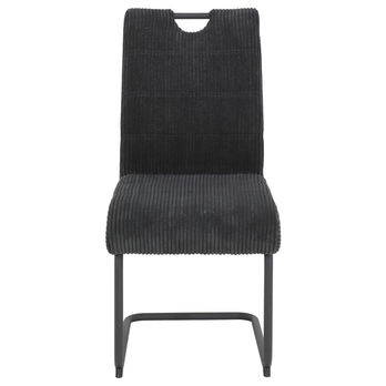 Jedálenská stolička REMEK S XL antracitová 1