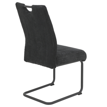 Jedálenská stolička REMEK S XL antracitová 3