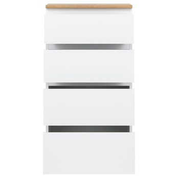 Komoda REMI RM04 dub evoke/biela 6