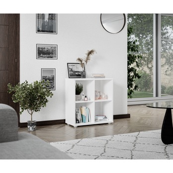 Regál RENA SC286 biela 1