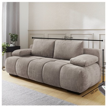 Pohovka RENAY sivobéžová 2