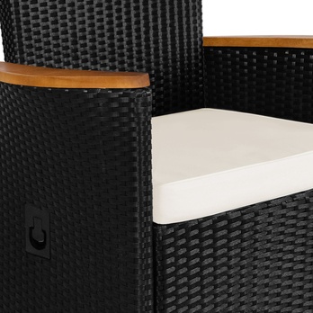 Záhradná zostava REO čierna/hnedá 6