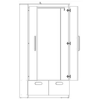 Rúčky REPLAY grafit 1