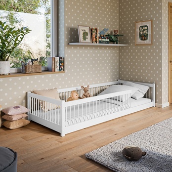 Posteľ s roštom REPOD biela, 80x180 cm 1