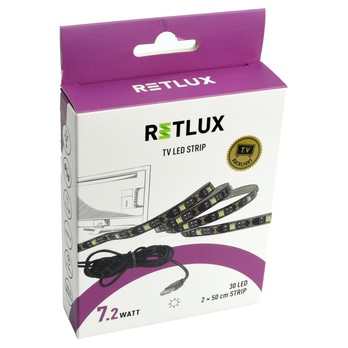 LED páska RETLUX RLS 101 čierna, 2x 50 cm 15