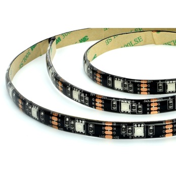 LED RGB páska RETLUX RLS 102 čierna, 2x 50 cm 1