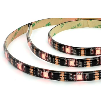 LED RGB páska RETLUX RLS 102 čierna, 2x 50 cm 3