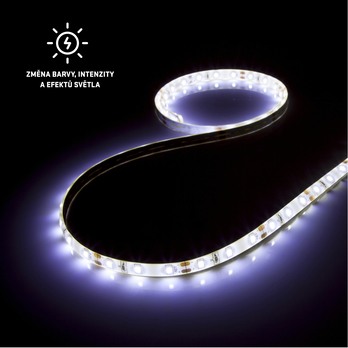 LED RGB páska RETLUX RLS 102 čierna, 2x 50 cm 24