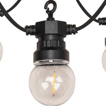 Dekoratívna LED reťaz RETLUX teplá biela, dĺžka 5 m 4